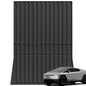 3W Truck Bed Mat for Tesla Cybertruck 2023 2024 2025, All Weather Protection Waterproof Car Bed Liner, Custom Fit TPE Pickup Rear Trunk Cargo Mat Tesla Accessories Mats, Black - size: 7. Tesla Cybertruck|23-25|Truck Bed Mat