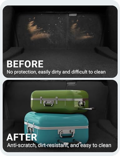 BASENOR 2017-2023 Tesla Model 3 Second Row Seats Back Cover All Weather Rear Seat Back Cover Backrest Protector Winter Seat Protector Pet Mat Pack of 2 (Not Suitable for 2024-2026 Model 3) - size: 2017-2023 Model 3