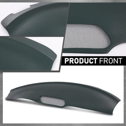 ALLGOOD Dash Cover Compatible with Pontiac Firebird 1993-1996, Dashboard Cover Dash Bezel Trim, Dark Gray