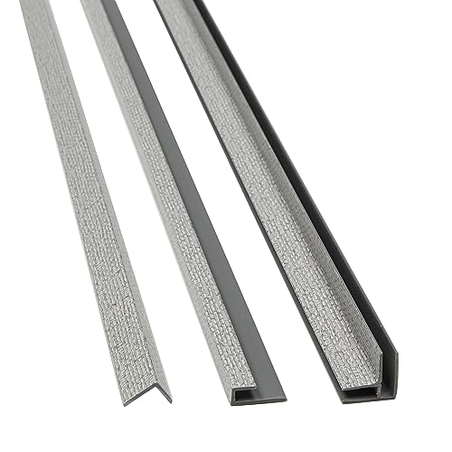 Palisade 94 in. Vinyl Trim Kit in Woven Heather - color: Woven Heather