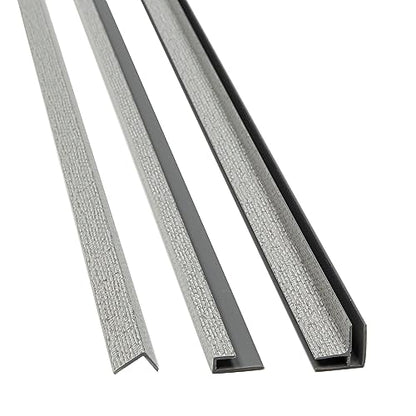 Palisade 94 in. Vinyl Trim Kit in Woven Heather - color: Woven Heather