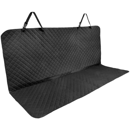 Lusso Gear Car Seat Protector for Baby Car Seat (Bench Seat Cover) - Waterproof - Thick Padding - Protects Fabric or Leather Seats (Black) - color: Bench Seat Cover - Black