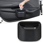 Small Car Trash Can for Side Door Back Seat Leather Leakproof Removable Liner Clip On Automotive Garbage Bin Compact Auto Trashcan Multipurpose Storage Organizer Container 0.22 Gal