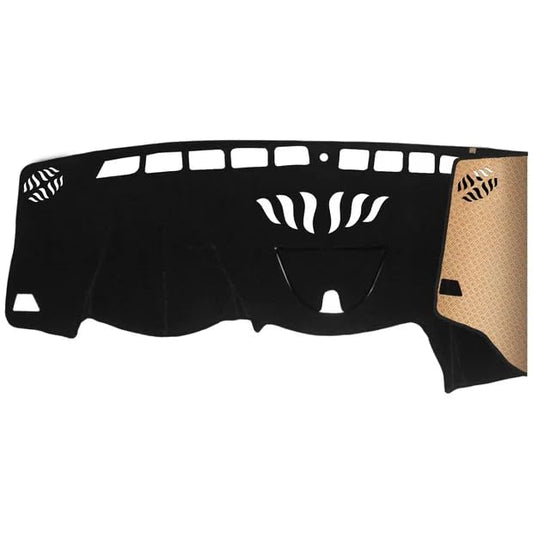 Dash Cover, Anti-Glare, Sun Protection, Dustproof, UV-Proof, Dashboard Covers, Interior Car Accessorie Fit for 2014-2023 Je-ep Cherokee (Not Fit Grand Cherokee/Not Fit w/HUD Models), Black - color: Black, size: Fit for 2014-2023 Je-ep Cherokee
