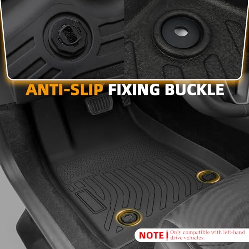 Floor Mats for Toyota Camry 2018 2019 2020 2021 2022 2023 2024(FWD ONLY), (Non Hybrid or AWD) 2022 Camry Floor Mats, 1st & 2nd Row & Cargo Liner, TPE Anti-Slip Waterproof Car Accessories - style: 10)2018-2024|Camry|Floor&Cargo Mats