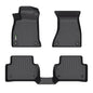 HAFIDI® Floor Mats Fit for Audi A4 2017-2025 All Weather Protection TPE Car Floor Liners, Fits 1st & 2nd Row Full Set Custom Accessories, Black - style: 35) For Audi A4 17-25 Floor Mats