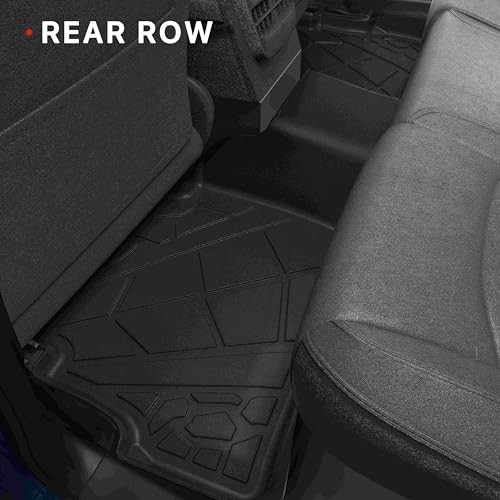 KARPAL Floor Mats for 2017-2025 Mazda CX5, All Weather TPE Custom Fit Floor Liners Car Mats Accessories, 1st & 2nd Row - style: 2017-2025 | For Mazda CX5 | 1st & 2nd Row