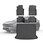 TPE Floor Mats for 2019-2026 Mazda CX30(0nly fit Hatchback) All Weather Car Floor Liners Fit 2019-2026 Mazda CX30 Accessories Black - size: 2019-26|For Mazda CX30|1st&2nd