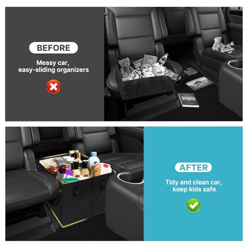 Car Seat Organizer for 2015-2020 Chevy Tahoe/GMC Yukon, Console Organizer Backseat Box for Chevy Tahoe, Dog Toy Box Storage Bin Kids Toys Baby Supplies Travel Accessories - size: For 15-20 Tahoe