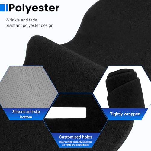 Dash Cover Mat Compatible with Toyota Tacoma 2005-2015 Car Interior Dashboard Cover Mat Nonslip Dashmat Sunshade Glare UV Rays Protector Accessories Custom Fit - size: Compatible with Tacoma 2005-2015