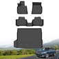 Hutisya-Floor Mats & Cargo Liner Set Fit for 2025 2026 BMW X3 / X3 M50 / 30 xDrive All Weather Protection Anti-Slip & Durable TPE Full Set Liners Automotive Accessories-Black - style: 4)For BMW X3 2025-2026 Full Set