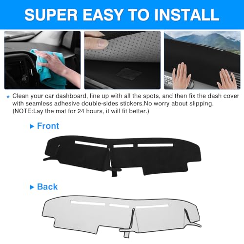 Autorder Dashboard Cover Mat for 1994 1995 Nissan Pathfinder/1994-1997 Nissan Hardbody D21 Pickup Truck Accessories Dash Cover Upgrade Velvet Dash Mat Sunshade Glare UV Rays Protector - size: 1994 1995 Nissan Pathfinder