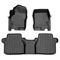 SMARTLINER Custom Floor Mats 2 Row Liner Set Compatible with 2005-2021 Nissan Frontier - color: Nissan Frontier 2005 - 2021
