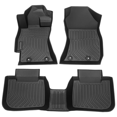 All Weather Rubber Car Floor Mats Compatible with 2015-2019 Subaru Legacy,TPE Rubber Full Set Includes 1st 2nd Row Front Maximum Coverage,Non Slip (with 2015-2019 Subaru Legacy) - color: with 2015-2019 Subaru Legacy