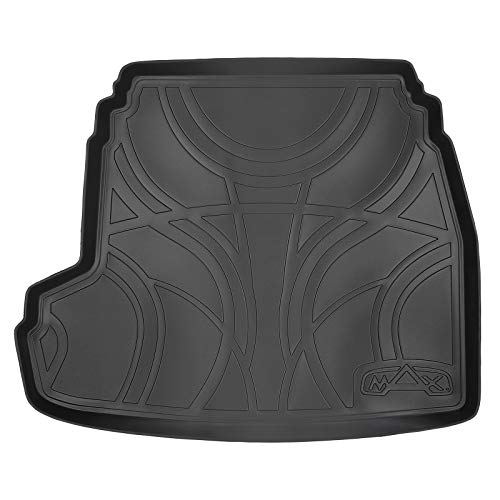 SMARTLINER All Weather Custom Fit Cargo Trunk Liner Floor Mat for 2011-2014 Hyundai Sonata - color: Hyundai Sonata 2011 - 2014