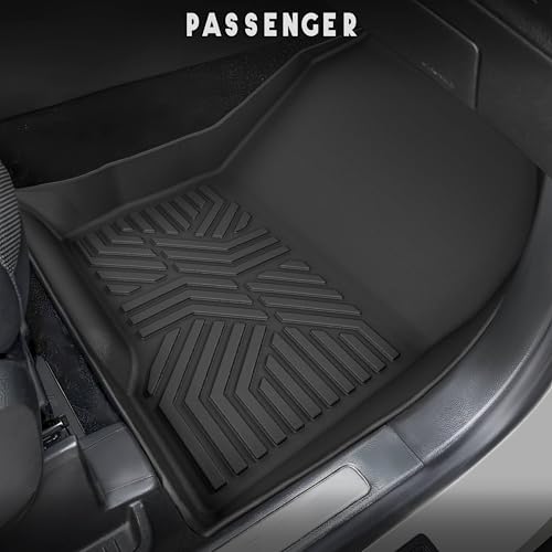 KARPAL Floor Mats for 2015-2024 2025 2026 Ford Edge, Custom Fit TPE All Weather Ford Edge Accessories 1st & 2nd Row Floor Liner & Trunk Mat - style: 2015-2026 | For Ford Edge | 1st & 2nd Row & Cargo