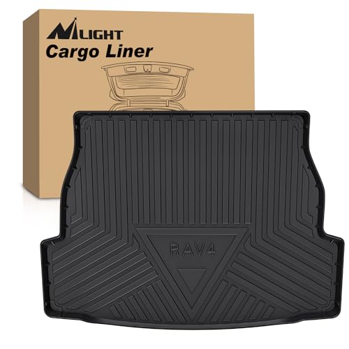 Nilight Cargo Mats for Toyota RAV4 2019 2020 2021 2022 2023 2024 2025,All Weather Protection Heavy Duty Cargo Liners - color: 2019-2025 Toyota RAV4|Cargo Mat