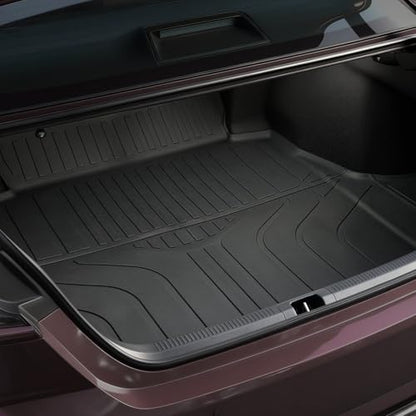 Cargo Mat for 2025-2026 Toyota Camry, Full Coverage All Weather Trunk Cargo Liner with Backrest Protectors for Camry Accessories