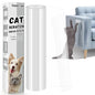 118" x 11.8" Door Protector from Cat Scratching, Clear Anti Dog Scratching Furniture Protector, Single Side Adhesive for Pets – with 30 Twist Pins, No-Residue - size: 118" x 11.8"