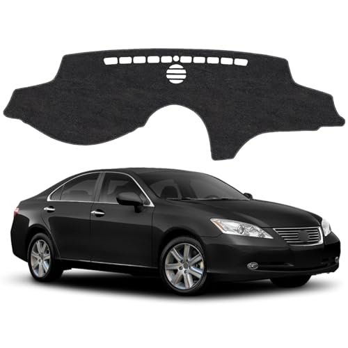 Dash Cover Mat for Lexus ES ES240 ES350 2007 2008 2009 2010 2011 2012 Non-Slip Dashboard Cover Mat Sunshade UV Rays Protector Interior Accessories - size: Compatible with ES ES240 ES350 2007-2012