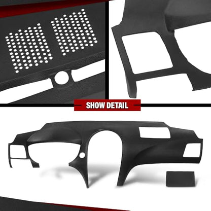 Dash Cover Dashboard Compatible with LX ES350 2007-2012 Black Dash Board Cover