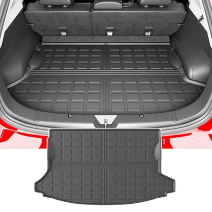 powoq Non-Hybrid Trunk Mat Compatible with 2018-2023 Subaru Crosstrek/XV Cargo Mat Impreza Hatchback Cargo Liner Replacement for 2018-2023 Subaru Crosstrek Accessories (Rear Trunk Mat)