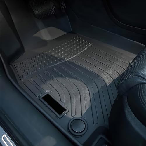 FREEMOTOR802 Compatible with 2012-2018 Audi A6 A7 A6 Quattro A7 Quattro RS7 S6 S7 Floor Mats, Black 3D Molded Carpets Liner 1st 2nd Row 3PC TPE Thermo Plastic Elastomer All Weather Protector - size: For Audi A6 A7 RS7 S6 S7 2012-2018