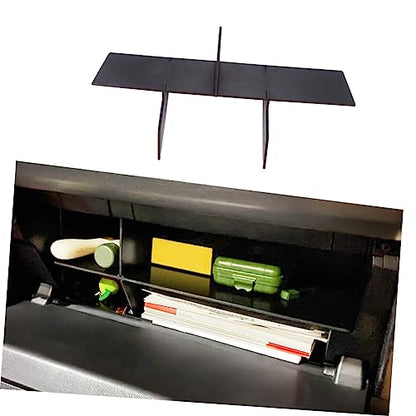 Glove Box Organizer Storage Insert Divider for Car Glove Compartment Divider Easy Installation Durable Console Organizer 13.58X2.75X0.11 Inch