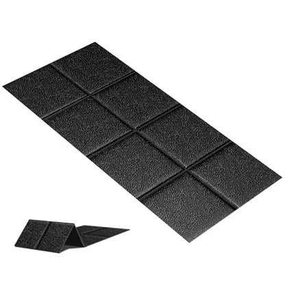 Stepwaver Walking Pad Mat for Carpet, Treadmill Mat for Hardwood Floors, High Density, 0.25" Thickness, Folable, Floor Protection for Bike, Elliptical, Treadmill - size: 55.2"L x 23.6"W x 0.3"Th