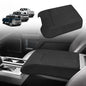 Center Console Armrest Cover Fit for Ford F150 2015-2020 &F250 F350 F450 2017-2022 & Expedition 2018-2024 Accessories, Armrest Pad Console Lid Cushion Vegan Leather Regular Thick (Bucket Seat) - size: 4) 17-22 |F250/F350/F450| Bucket Seat, Regular