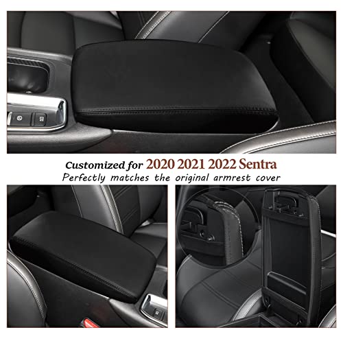 SKTU for 2020 2021 2022 2023 2024 2025 Nissan Sentra Center Console Cover Sentra B18 Sentra Eighth Generation Armrest Pad 2023 2024 2025 Sentra Center Console Cover 2023 2024 2025 Sentra Accessories - color: for 2020-2025 Sentra