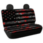 AFPANQZ Universal Car Seat Covers for Rear Seat American Flag Car Rear Seat Cover Cushion Accessories High Stretchy Rear Seat Covers Dog Seat Cushion Covers Protector Fit Almost Vehicle Cars - color: American Flag Camo
