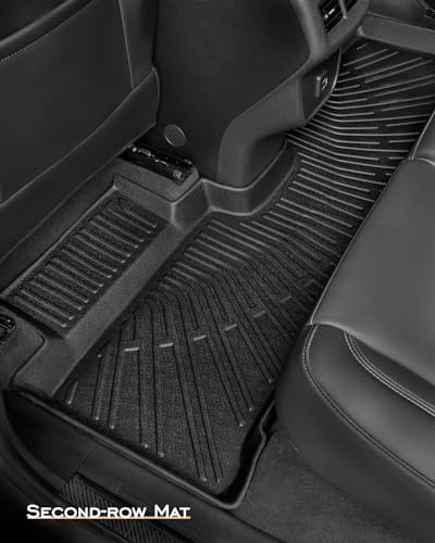 for Chevy Equinox for GMC Terrain Floor Mats & Cargo Liners 2018-2024,All Weather Floor Mats for Chevy Equinox Trunk Mats Rear Backrest Mats Accessories 2024 2023 2022 2021 2020 2019 2018 (6PCS)