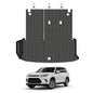 Mixsuper Cargo Liner for Toyota Grand Highlander 2024-2026, All Weather All-in-One Trunk & Backrest Mat, TPE Rear Seat Protector Accessories - size: 24-26 |Grand Highlander| Cargo & Backrest Mat