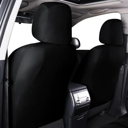 Flying Banner car seat Covers Full Set Velvet Cubic Stamp Massage Breathable Rear Bench Split Black Gray Beige tan 40/60 50/50 60/40 (Full Set - Low Back, Black Beige) - color: Black Beige