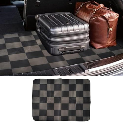 Car Trunk Cargo Liner, 38"×29" Scratch-Resistant Car Floor Mat, Washable Auto Trunk Protective Mat, Fashionable Vehicle Interior Decoration Accessories for SUVs, Trucks (Style2)