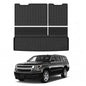 Mixsuper Cargo Liner for Tahoe/GMC Yukon 2015-2020 (Non XL), Trunk Mat for Tahoe Accessories All Weather Cargo Mat Rear Trunk Liner Black 3PCS - size: Fit for Tahoe/Yukon 2015-2020