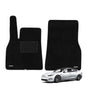 WENNEBIRD Superior Carpet Front Row Floor Mats for 2021-2026 Tesla Model S, 0.6-Inch Ultra-Thick, Noise-Reducing, All-Weather Waterproof Anti-Slip – 2-Pc Set - size: 2021-2026 Model S 2-Pc Set