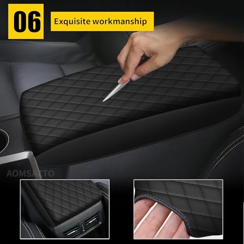 AOMSAZTO Memory Foam Armrest Cushion Pad for 2014-2020 Nissan Rogue - size: 2014-2020 Nissan Rogue