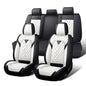 Car Seat Covers Full Set for KIA Sportage 2002-2026, Waterproof Nappa Leather Car Seat Cover, Full Coverage Car Seat Covers Sets(5 Seats/Black White)