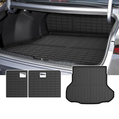 K4 Cargo mat - Trunk Mat for Kia K4 2025 2026, All Weather Trunk Mat for K4 Accessories, Heavy Duty Rubber Mats, Car Accessories - size: 4)Kia K4 25-26