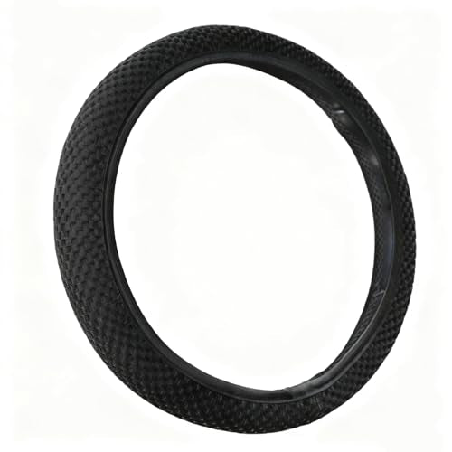 Steering Wheel Cover - Breathable, Comfortable, Non-Slip Universal Fit for Cars and Trucks | Easy Install | Premium Leather Feel