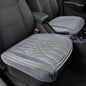 BOPUOVRE 2-Pack Leather Front Car Seat Covers - Bottom Car Seat Covers Fully Wrapped, Non-Slip and Waterproof, Fits Most Vehicles Gray - color: gray, size: 2 piece
