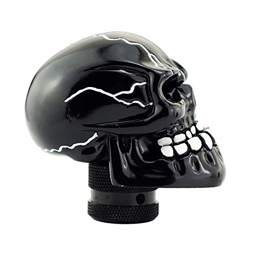 Black Skull Manual Automatic Gear Shift Knobs