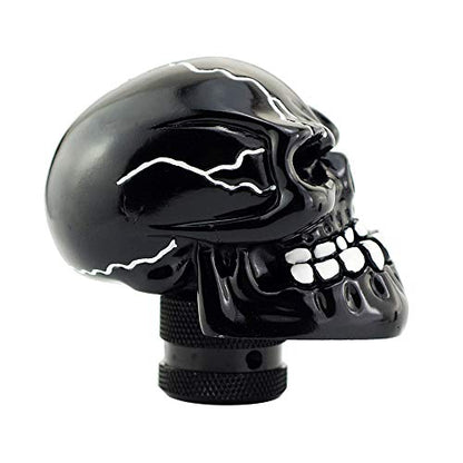 Black Skull Manual Automatic Gear Shift Knobs