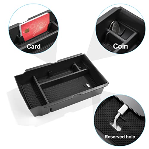 Center Console Organizer Armrest Box Tray Glovebox Hidden Storage Compartment Compatible with Honda CR-V 2023 2024 2025 2026 Accessories -3PCS