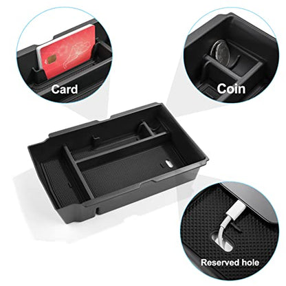 Center Console Organizer Armrest Box Tray Glovebox Hidden Storage Compartment Compatible with Honda CR-V 2023 2024 2025 2026 Accessories -3PCS