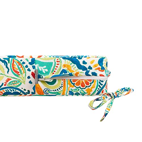 Magpie Fabrics Patio Bench Loveseat Cushion Covers (Replacement Cover only, No Insert!), Waterproof Fade Resistant Swing Cushion Slipcover with Ties(42x18x3 Inch, Paisley Multi) - color: A Paisley Multi, size: 42x18x3 Inch (1 Count)