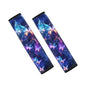 Dreaweet Galaxy Butterfly Seatbelt Covers for Women Soft Comfortable Car Seat Belt Cover Pad 2 Pcs Neoprene Seatbelt Cushion Universal Car Seat Shoulder Pads for Seat Belts - color: Galaxy Butterfly