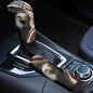 Bulopur Car Shifter Gear Hand Brake Trim Cover Set for Most Cars Van SUV Sedan Truck Auto Accessories - color: American Flag Bald Eagle